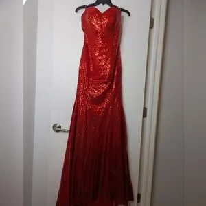 Jessica Rabbit Red Lace Dresses | The Ultimate Jessica Rabbit Red Sequined Gown | Poshmark